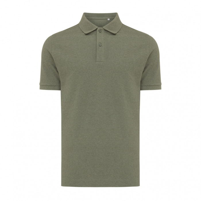 Tricou polo unisex IQONIQ Yosemite, bumbac organic si reciclat, 220 GSM, medium fit [2]