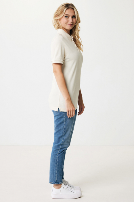 Tricou polo unisex IQONIQ Yosemite, bumbac organic si reciclat, 220 GSM, medium fit [9]