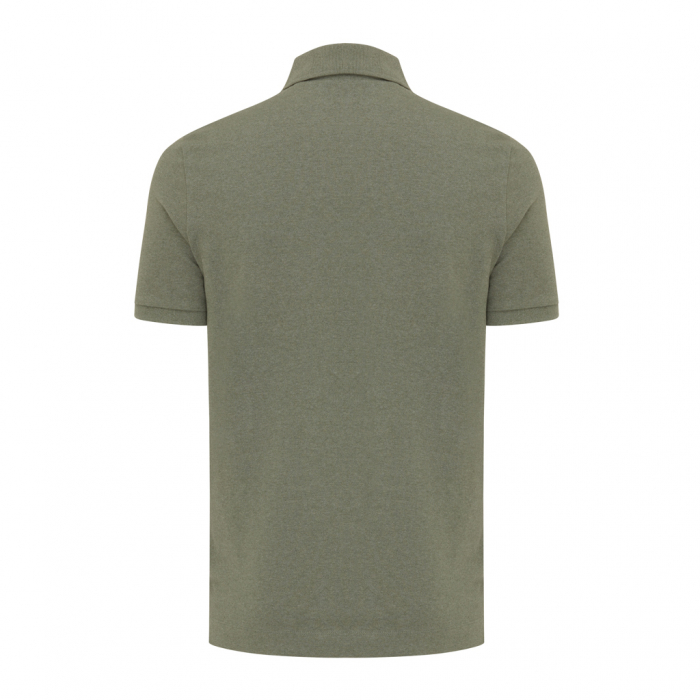 Tricou polo unisex IQONIQ Yosemite, bumbac organic si reciclat, 220 GSM, medium fit [3]