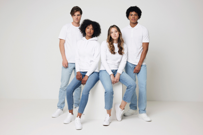 Tricou polo unisex IQONIQ Yosemite, bumbac organic si reciclat, 220 GSM, medium fit [8]