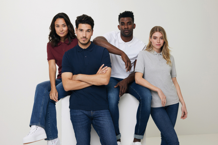 Tricou polo unisex IQONIQ Yosemite, bumbac organic si reciclat, 220 GSM, medium fit [19]