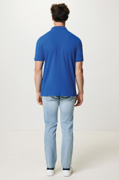 Tricou polo unisex IQONIQ Yosemite, bumbac organic si reciclat, 220 GSM, medium fit [16]