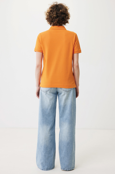 Tricou polo unisex IQONIQ Yosemite, bumbac organic si reciclat, 220 GSM, medium fit [10]