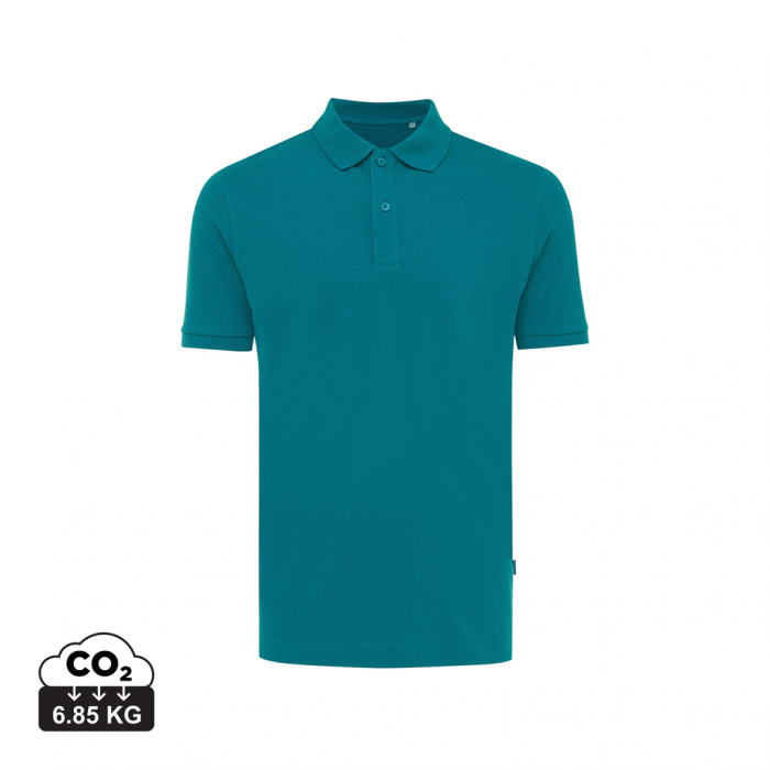 Tricou polo unisex IQONIQ Yosemite, bumbac organic si reciclat, 220 GSM, medium fit [1]
