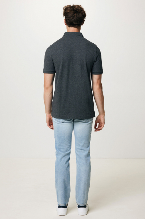 Tricou polo unisex IQONIQ Yosemite, bumbac organic si reciclat, 220 GSM, medium fit [12]