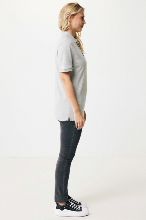 Tricou polo unisex IQONIQ Yosemite, bumbac organic si reciclat, 220 GSM, medium fit [12]