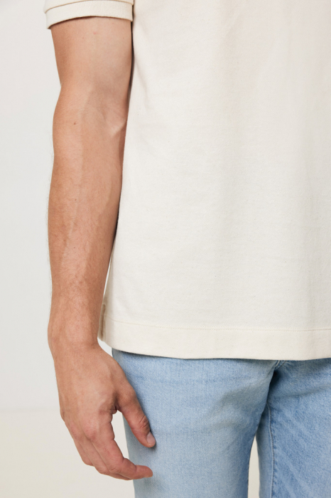 Tricou polo unisex IQONIQ Yosemite, bumbac organic si reciclat, 220 GSM, medium fit [18]