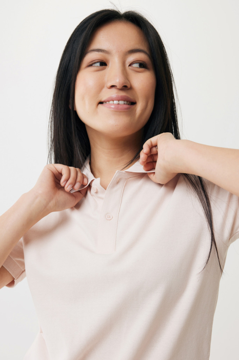 Tricou polo unisex IQONIQ Yosemite, bumbac organic si reciclat, 220 GSM, medium fit [11]