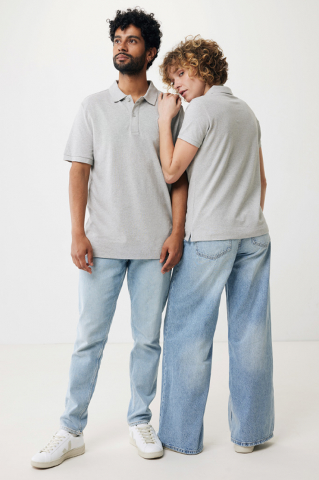 Tricou polo unisex IQONIQ Yosemite, bumbac organic si reciclat, 220 GSM, medium fit [27]