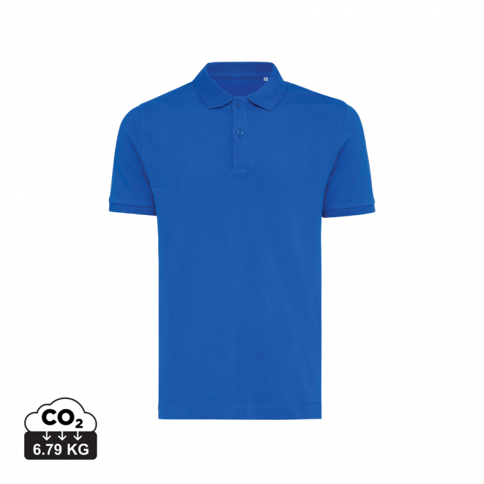 Tricou polo unisex IQONIQ Yosemite, bumbac organic si reciclat, 220 GSM, medium fit [1]