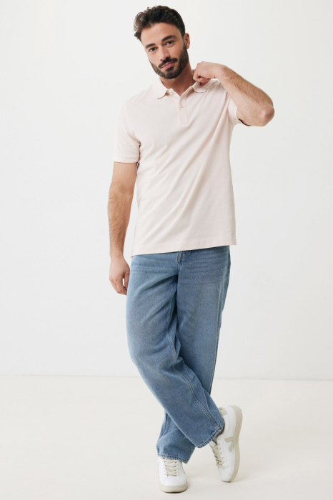 Tricou polo unisex IQONIQ Yosemite, bumbac organic si reciclat, 220 GSM, medium fit [12]