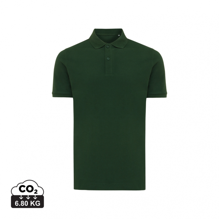 Tricou polo unisex IQONIQ Yosemite, bumbac organic si reciclat, 220 GSM, medium fit [1]