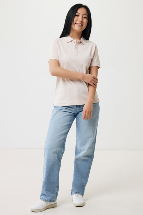 Tricou polo unisex IQONIQ Yosemite, bumbac organic si reciclat, 220 GSM, medium fit [7]