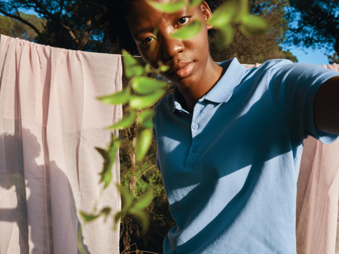 Tricou polo dama IQONIQ Yosemite, bumbac organic si reciclat, 220 GSM, medium fit [12]