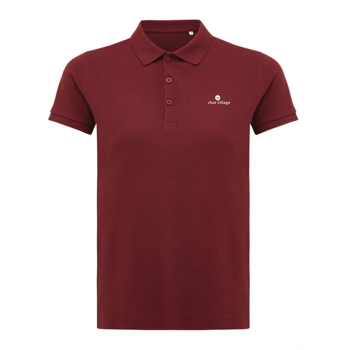 Tricou polo dama IQONIQ Yosemite, bumbac organic si reciclat, 220 GSM, medium fit [4]