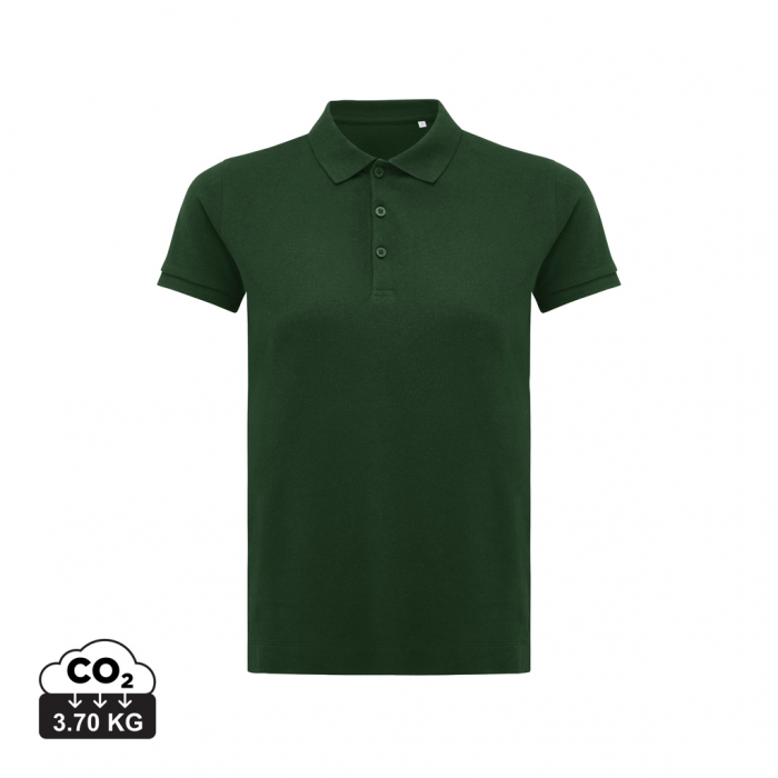 Tricou polo dama IQONIQ Yosemite, bumbac organic si reciclat, 220 GSM, medium fit [1]