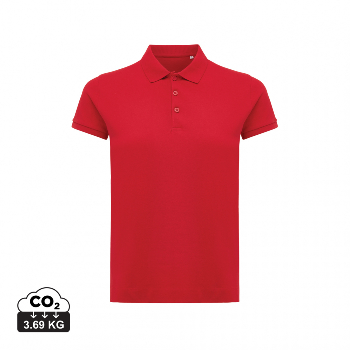 Tricou polo dama IQONIQ Yosemite, bumbac organic si reciclat, 220 GSM, medium fit [1]