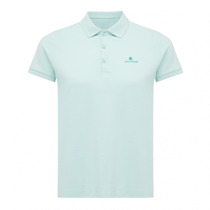 Tricou polo dama IQONIQ Yosemite, bumbac organic si reciclat, 220 GSM, medium fit [4]