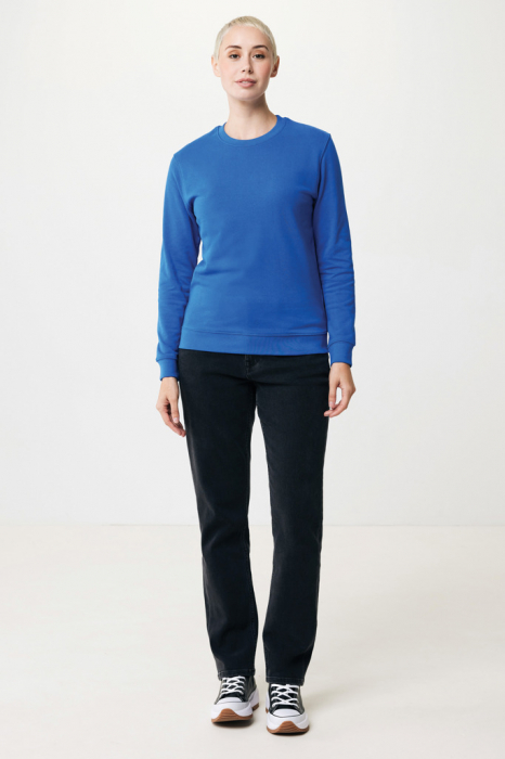 Bluza unisex IQONIQ Zion, bumbac organic si reciclat, guler rotund, 340 GSM [7]