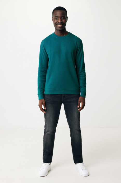 Bluza unisex IQONIQ Zion, bumbac organic si reciclat, guler rotund, 340 GSM [7]