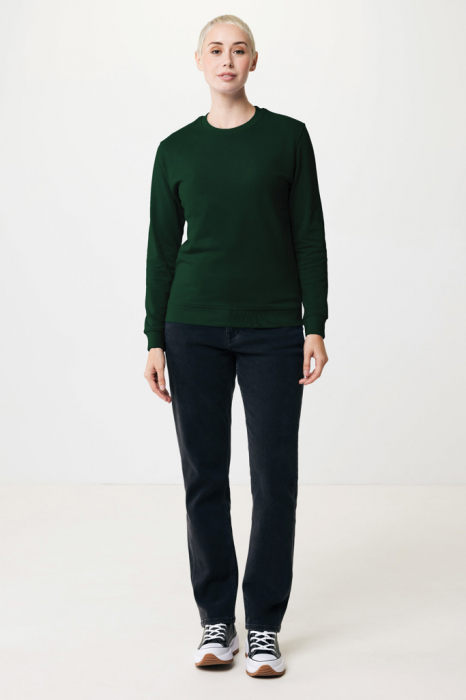 Bluza unisex IQONIQ Zion, bumbac organic si reciclat, guler rotund, 340 GSM [9]