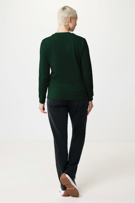 Bluza unisex IQONIQ Zion, bumbac organic si reciclat, guler rotund, 340 GSM [10]