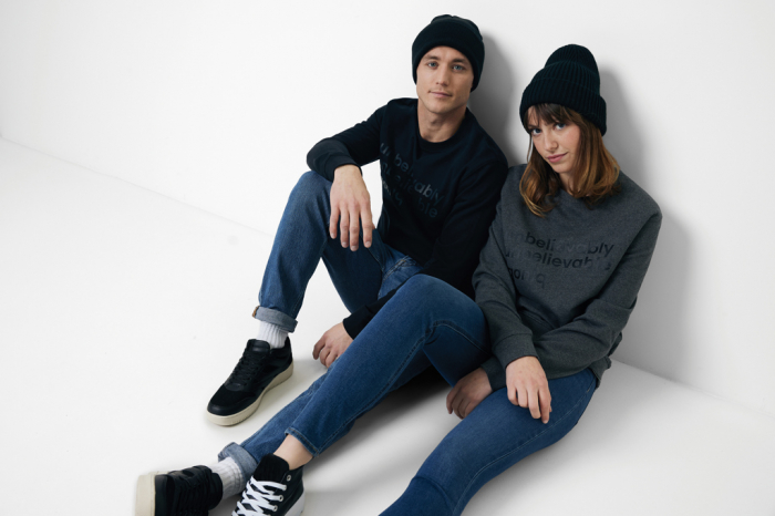 Bluza unisex IQONIQ Zion, bumbac organic si reciclat, guler rotund, 340 GSM [8]