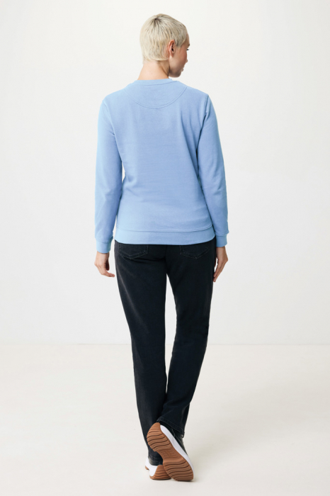 Bluza unisex IQONIQ Zion, bumbac organic si reciclat, guler rotund, 340 GSM [7]