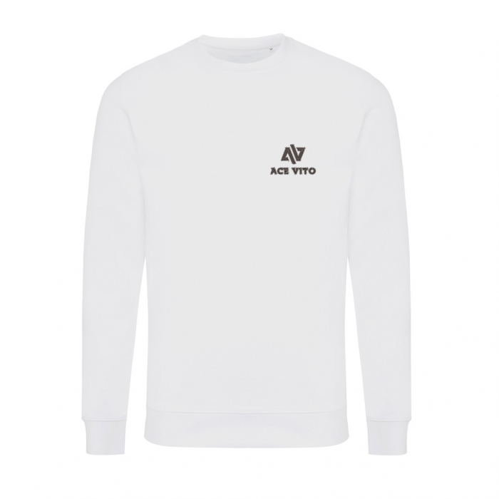 Bluza unisex IQONIQ Zion, bumbac organic si reciclat, guler rotund, 340 GSM [5]