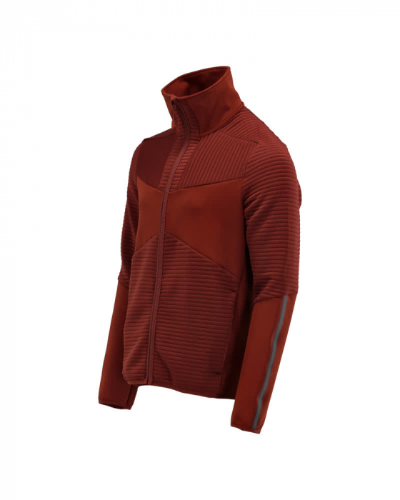 Jacheta cu model reiat si captuseala din fleece [4]