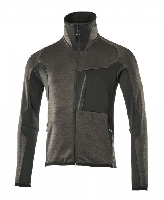 Jacheta fleece cu fermoar [2]