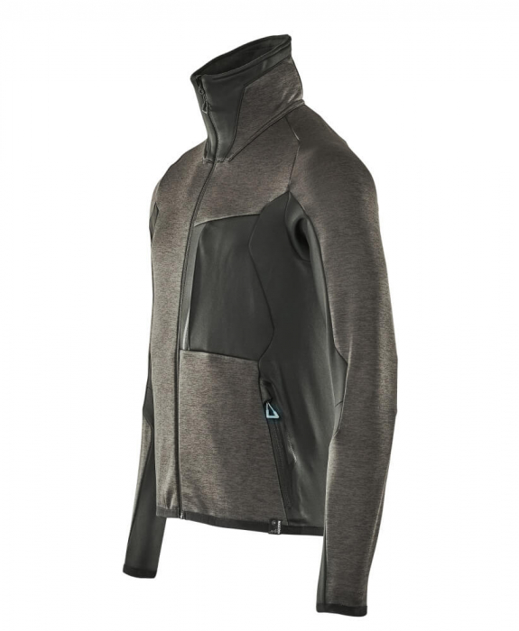 Jacheta fleece cu fermoar [5]