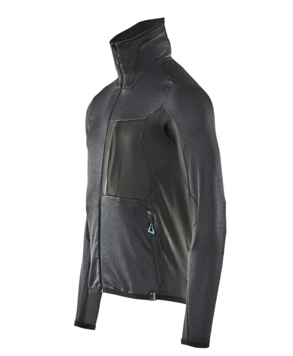 Jacheta fleece cu fermoar [5]