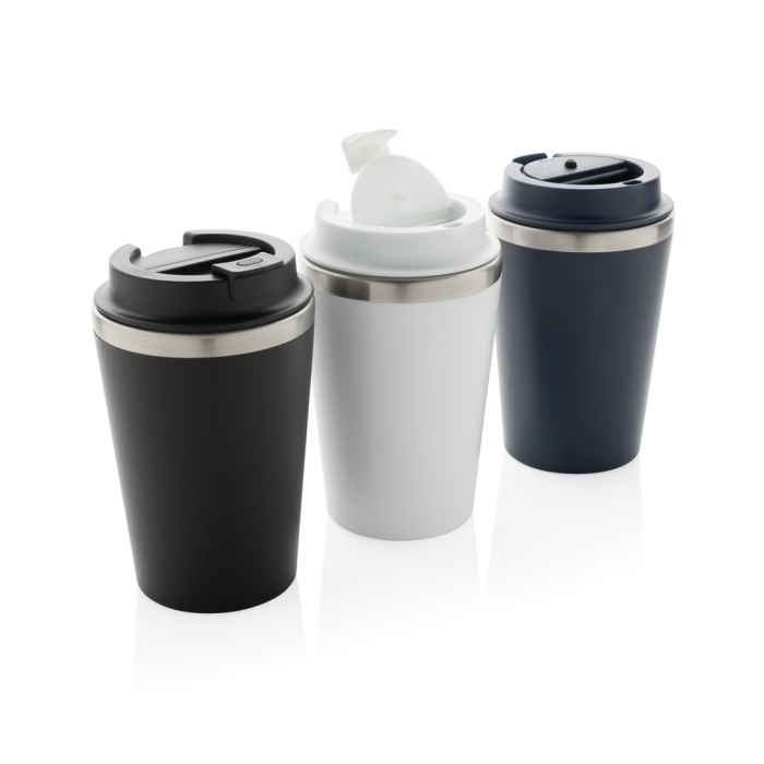 Pahar Java plastic reciclat 350 ml cu pereti dubli, antiscurgere [6]
