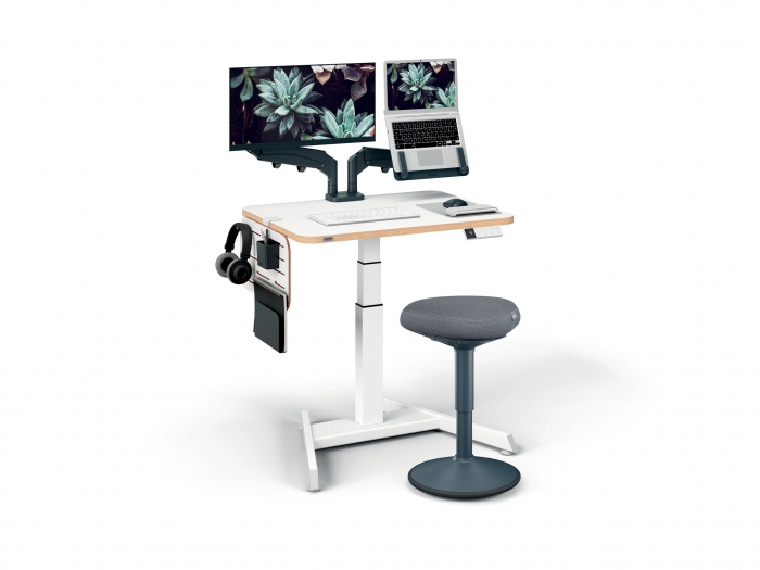 Kit organizator Leitz Ergo, pentru birou (max. 3.5 cm), 42x25 cm, 3 suporturi incluse [10]