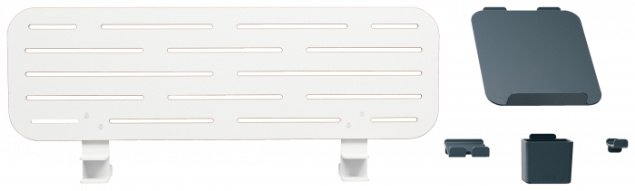 Kit Organizator Birou Leitz Ergo - 80x25 cm, Alb, Ergonomic si Practic [7]