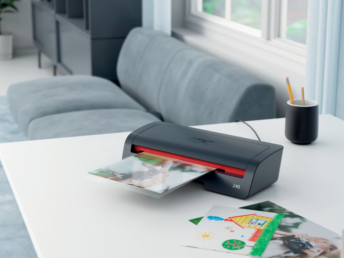 Laminator GBC 240 Home Office, A4, kit folii laminare inclus, negru [3]