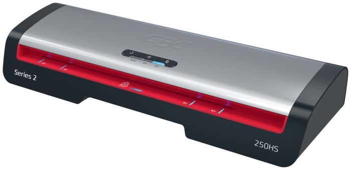 Laminator GBC 250HS Office, A3. kit folii laminare inclus, negru-argintiu [1]