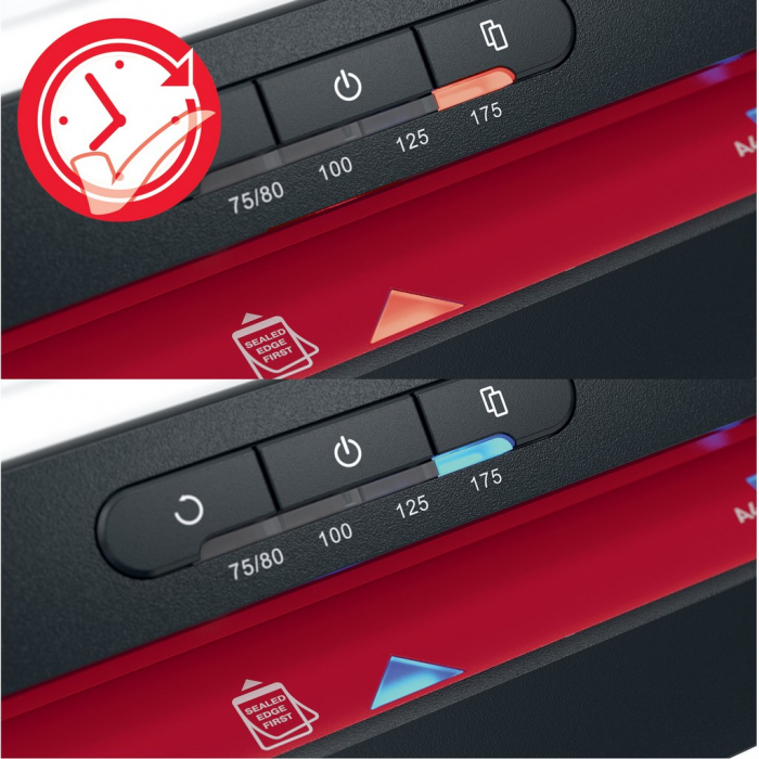Laminator GBC 480HS Office Pro, A3, kit folii laminare inclus, negru-argintiu [7]