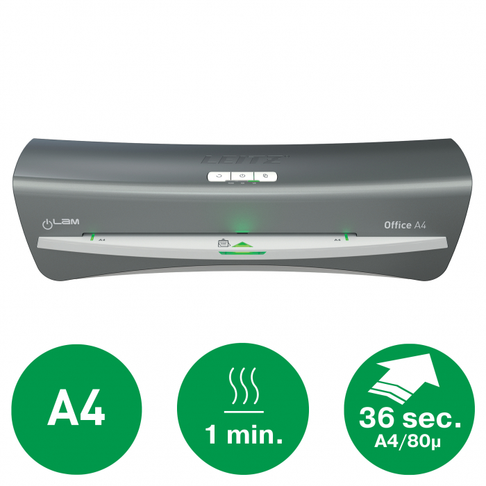 Laminator Leitz iLAM A4 Office argintiu [3]