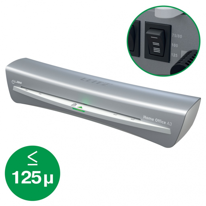 Laminator Leitz iLAM Home Office A3, EU, 230V, gri [7]