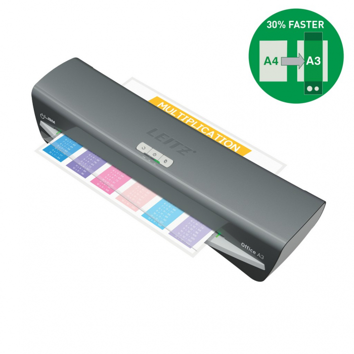 Laminator Leitz iLAM Office A3, EU, 230V, argintiu [4]