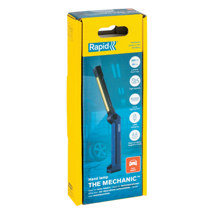 Lampa de lucru LED 2-in-1 Rapid The Mechanic, reincarcabila, 500 lm, pliabila [3]