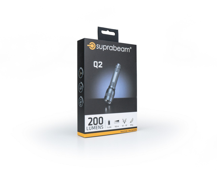 Lanterna Suprabeam Q2 200 Lumeni, hiperfocus glisant, 1xAA [7]