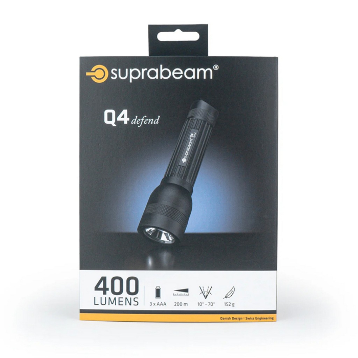Lanterna Suprabeam Q4DEFEND 400 Lumeni, 3xAAA [2]