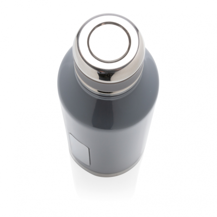 Sticla termos inox 500 ml antiscurgere cu placuta logo [5]