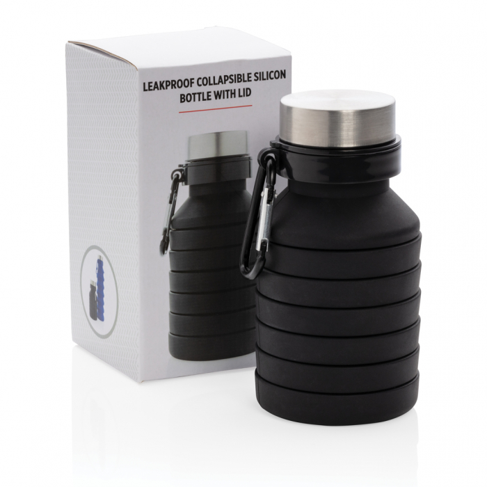 Sticla pliabila silicon 550 ml antiscurgere [9]