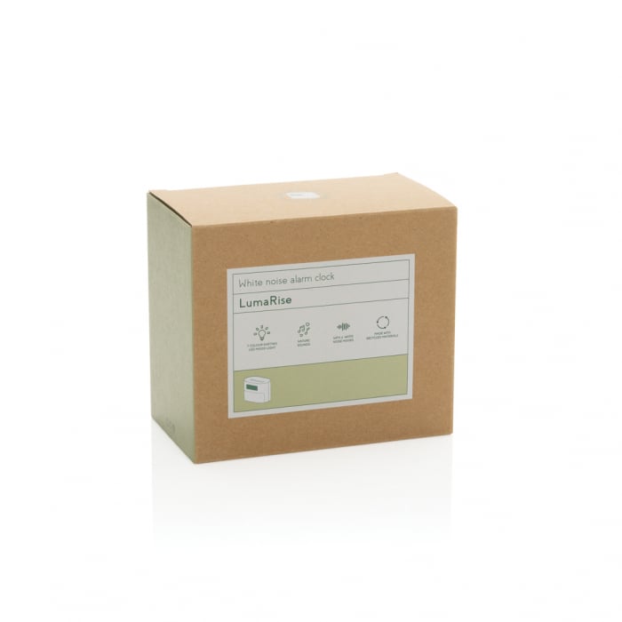 Ceas desteptator LumaRise cu lumina calda, plastic reciclat RCS [15]