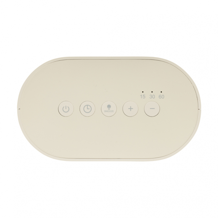 Ceas desteptator LumaRise cu lumina calda, plastic reciclat RCS [10]