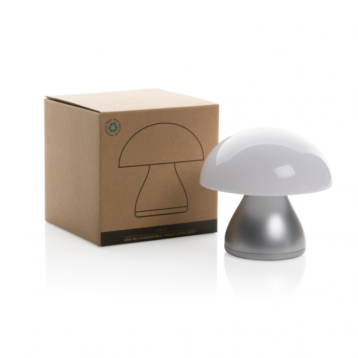 Lampa de masa Luming din ABS si aluminiu reciclat RCS – reincarcabila USB-C, 18h autonomie [12]